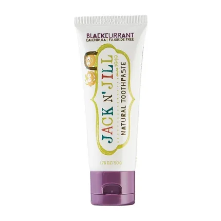 Jack N' Jill Natural Toothpaste Blackcurrant A Natural Toothpaste For ...